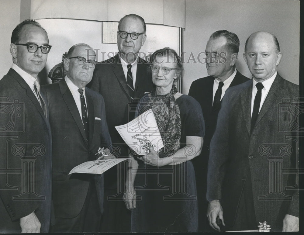 1965, Lily May Caldwell, and others, awarded The News Top Awards - Historic Images