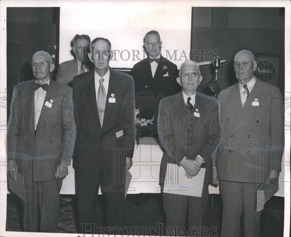 1952, Doctors recognized for 50 years of service at Award Ceremony - Historic Images