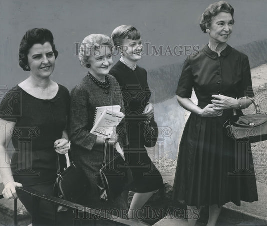 1964 Press Photo Birmingham Women Attend Alabama Federation of Women's Clubs - Historic Images