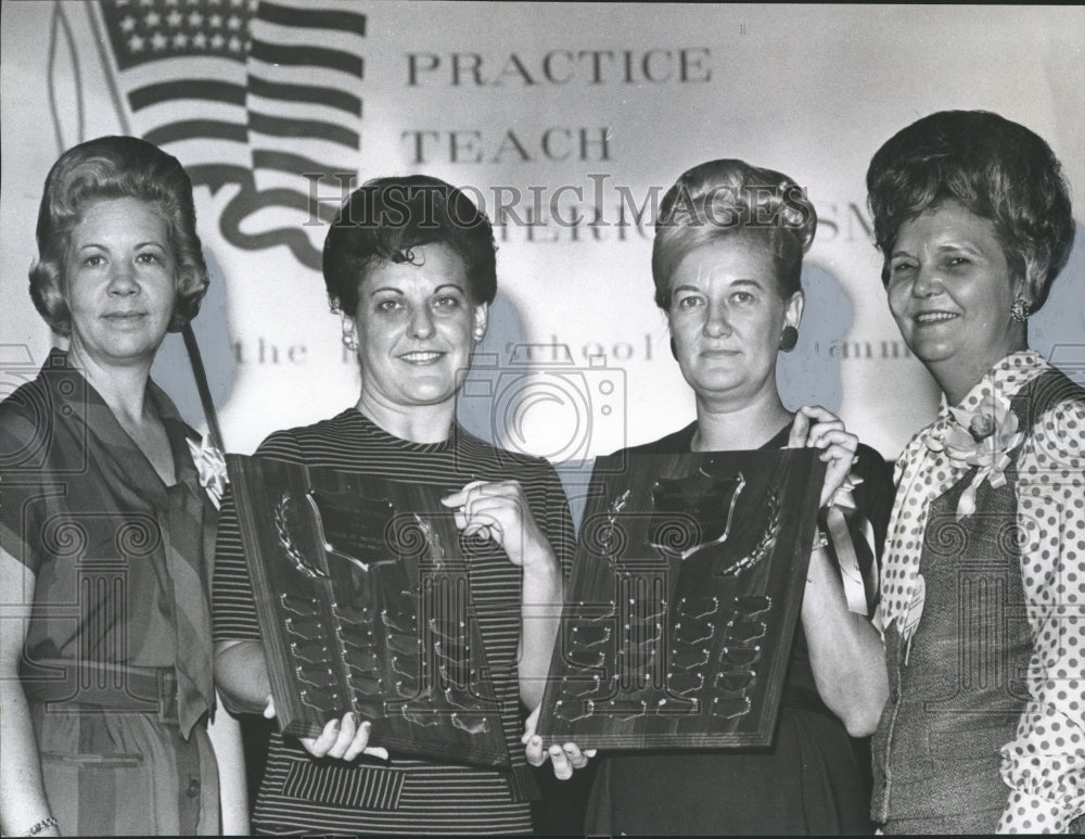 1965, Mrs. Dwight Hammock, Parent Teacher Association with others - Historic Images