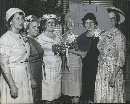 1962, Alabama Business and Professional Women's officers, Alabama - Historic Images