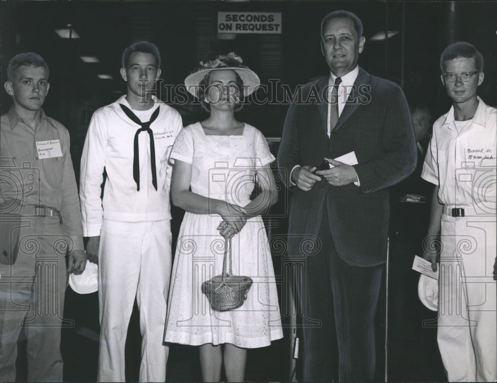 1963, AL congressman Carl Elliott &amp; others visit Guantanamo Bay - Historic Images