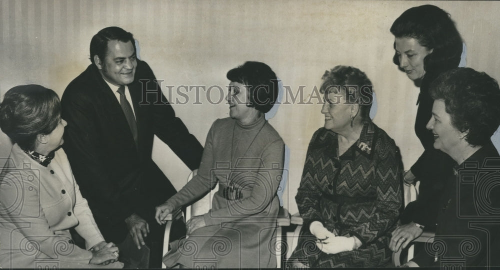 1972, Downtown Action Committee with nominees for Women of Year - Historic Images