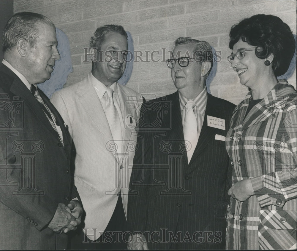 1972 Madame president charms Alabama Commissioners, Judges - Historic Images