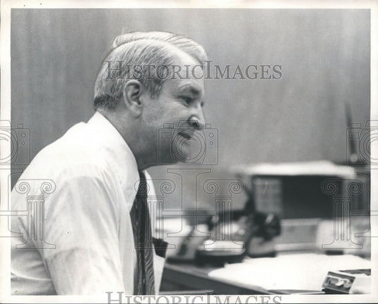 1974, Judge Fowler plans to sue Sheriff for false charges, Alabama - Historic Images