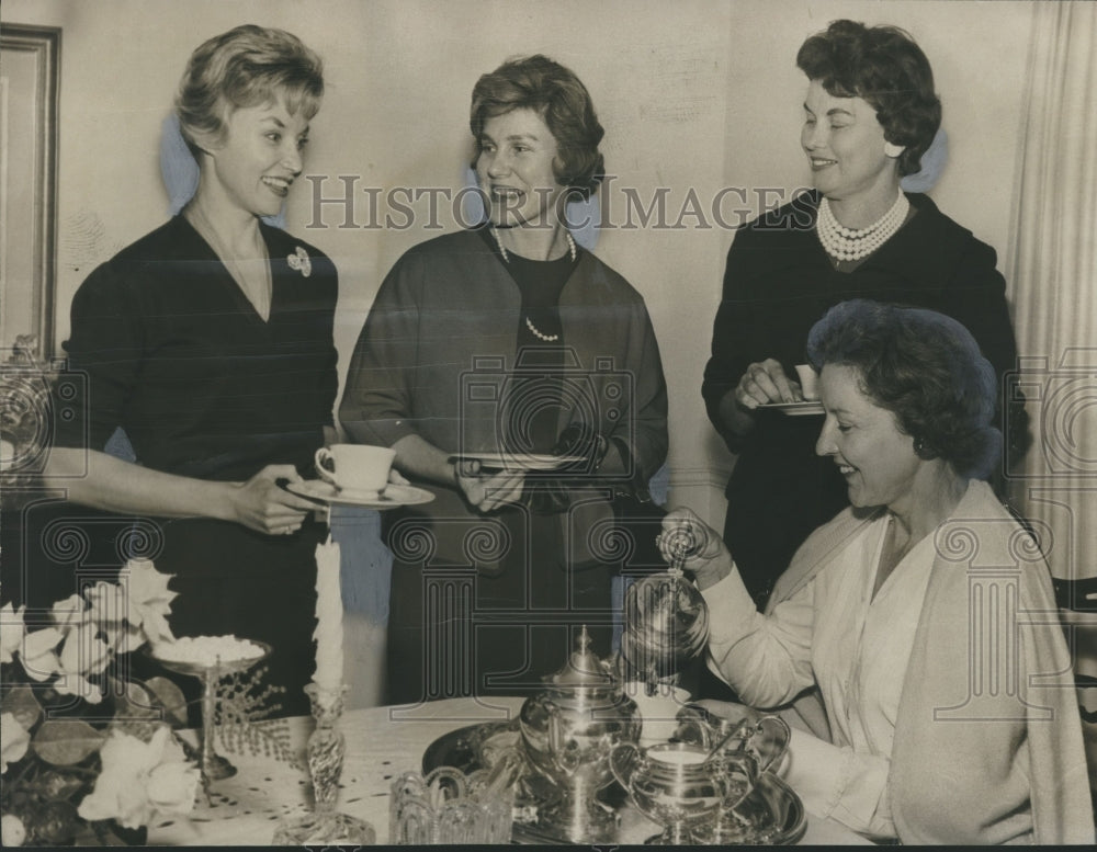 1962 Press Photo Children's Service League Meeting - abno02240 - Historic Images