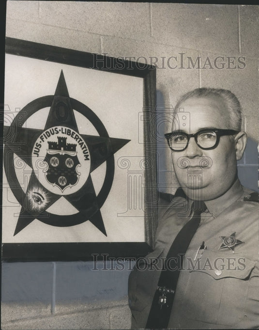 1968, Kelly Hankins, Sheriff's Deputy - abno02241 - Historic Images