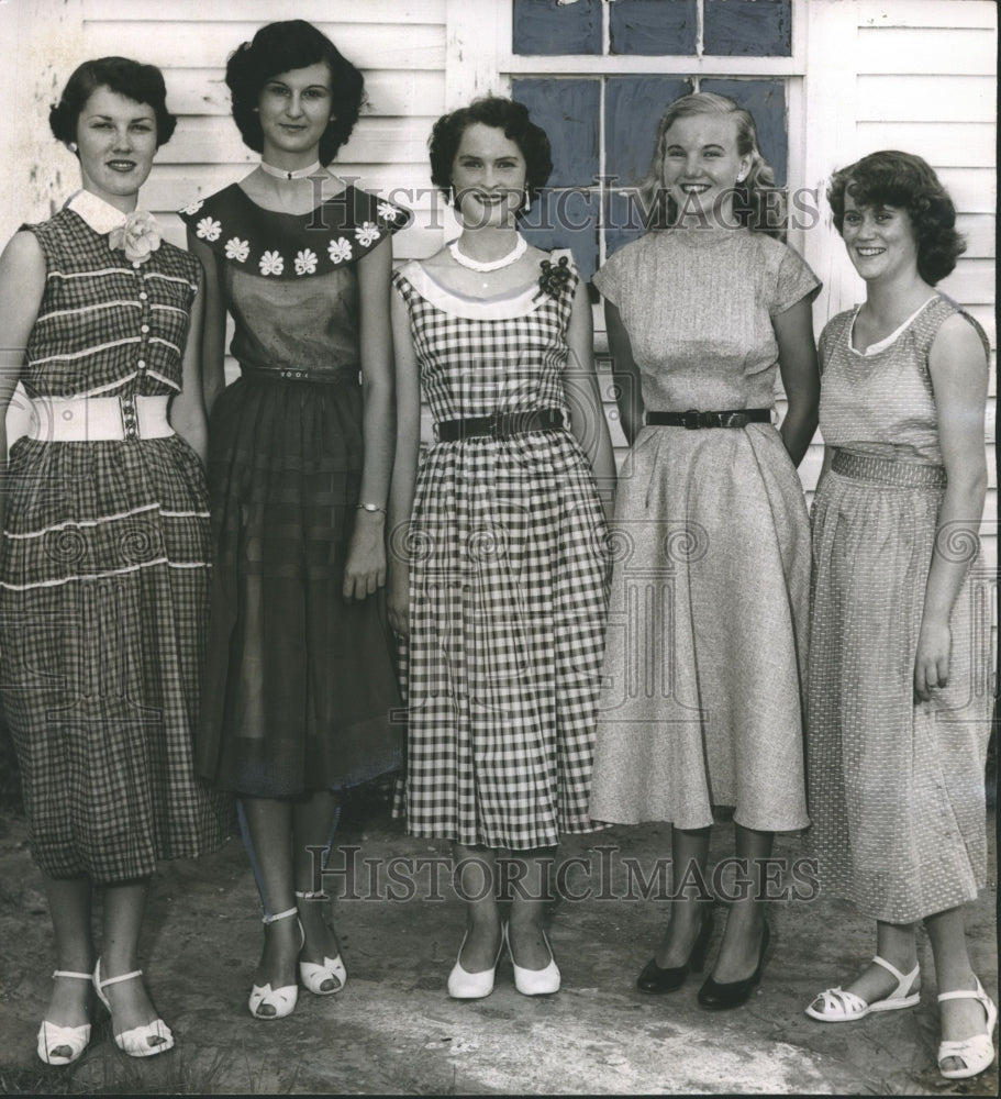 1954, Junior Maid of Cotton Contest, DeKalb County - abno02258 - Historic Images