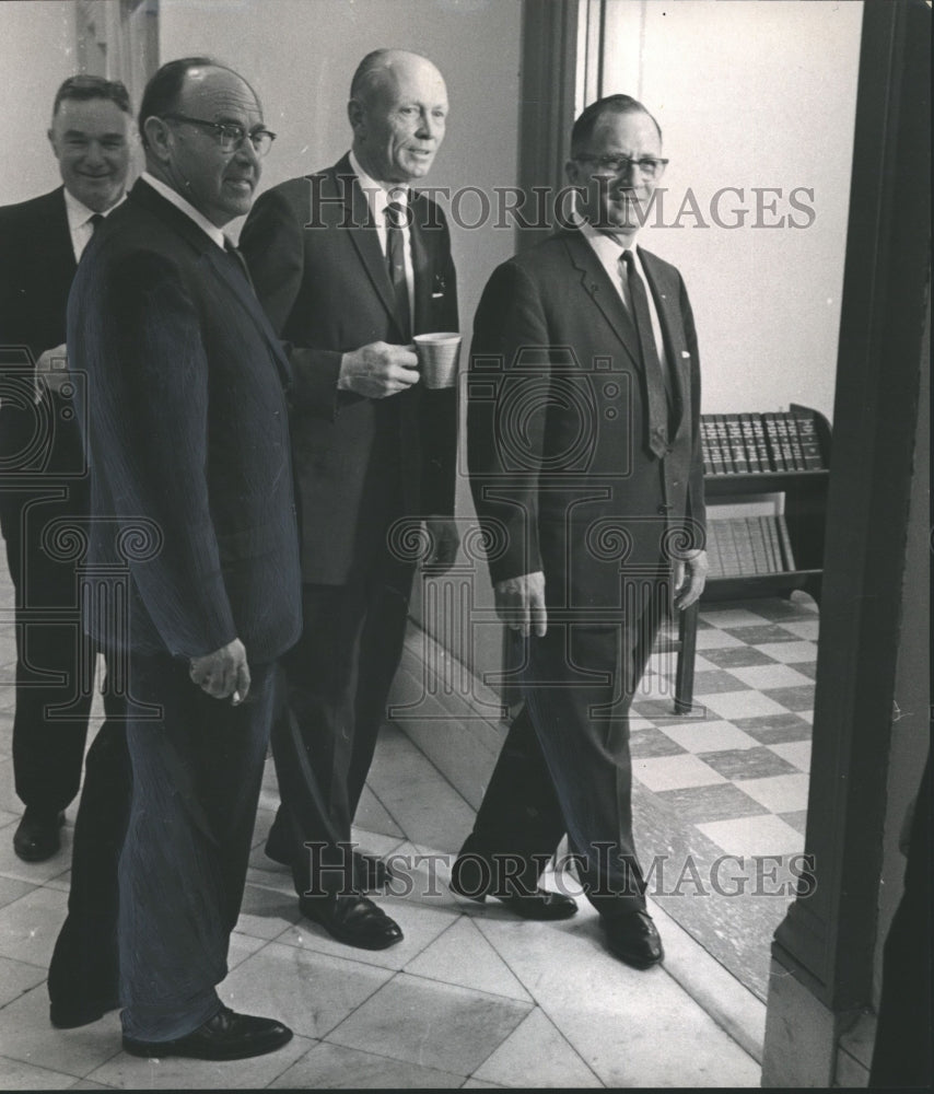 1965, Minority Politicians Enter Caucus Room - abno02265 - Historic Images