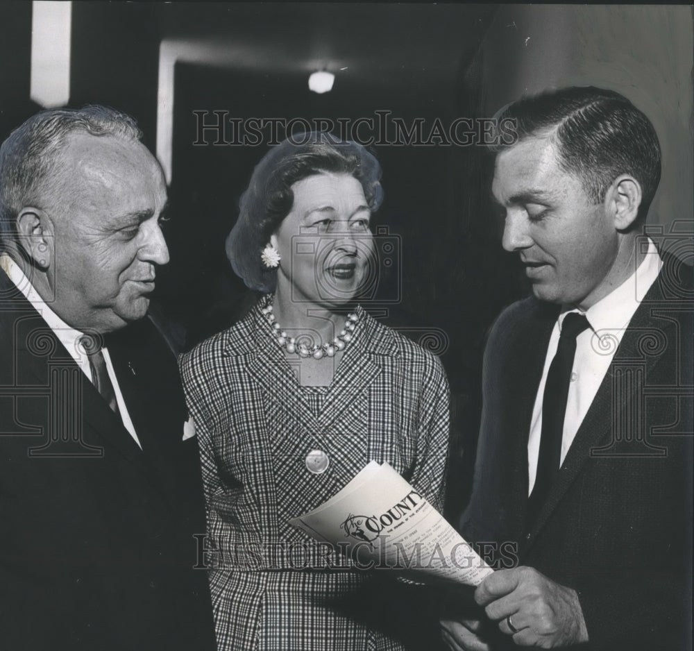 1966, Methodist Bishop of Birmingham, Alabama Talks to Teachers - Historic Images