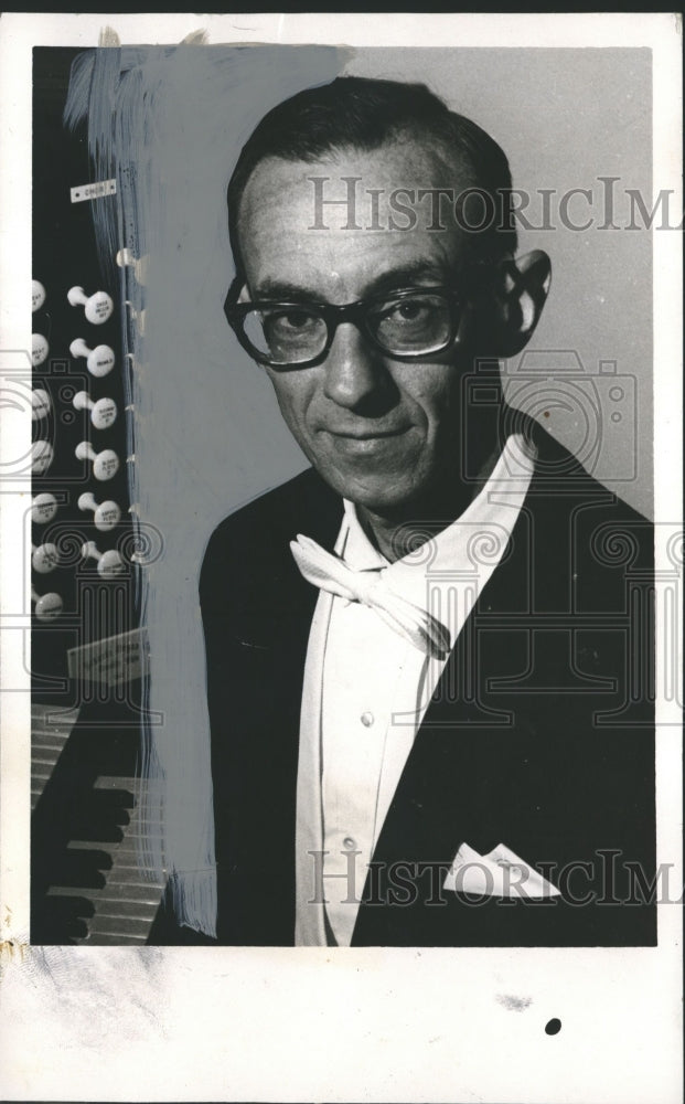 1967, Reverend V. Earle Copes, faculty, Birmingham Southern, Alabama - Historic Images