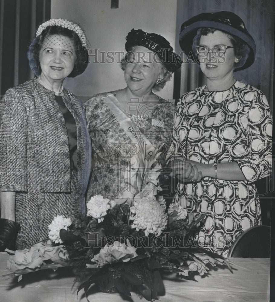 1963 Press Photo Mrs. Carson Ragsdale, Mrs. Cherry Crawford, Other of UDC Group - Historic Images