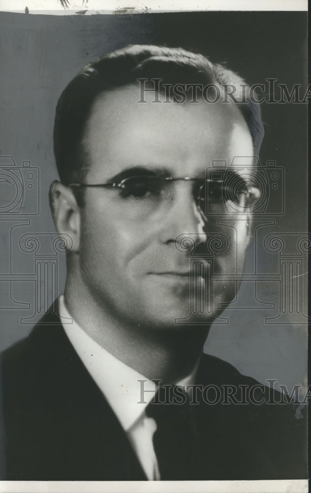 1954, Charlie G. Dobbins, Member of State Board of Education, Editor - Historic Images