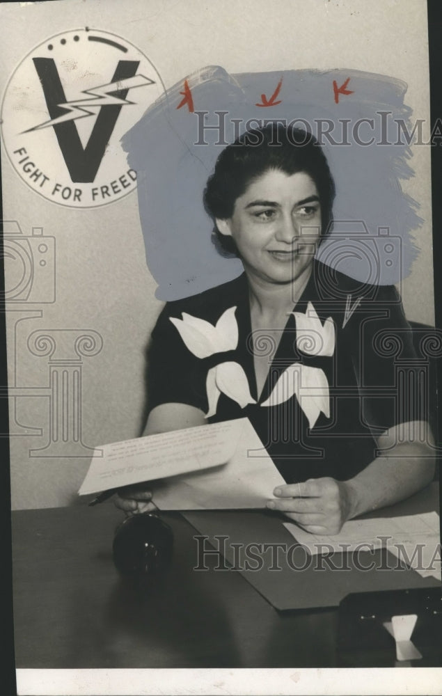1941 Mrs. Horace Hammond, Clubwoman - Historic Images