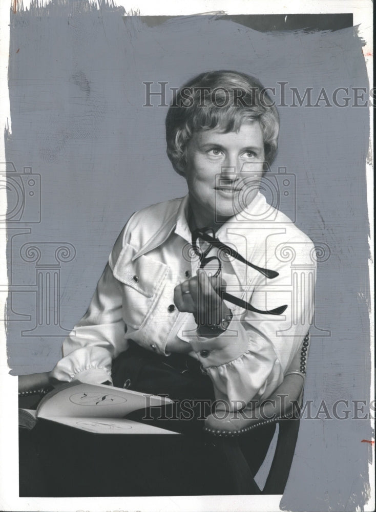 1972, Virginia Van der Veer Hamilton, Ph. D. of Birmingham, Author - Historic Images