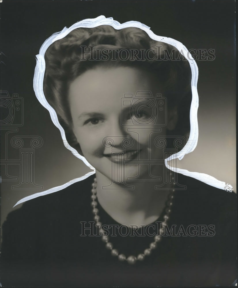 1943, Miss Mary Elizabeth Bell, President of Birmingham Pilot Club - Historic Images