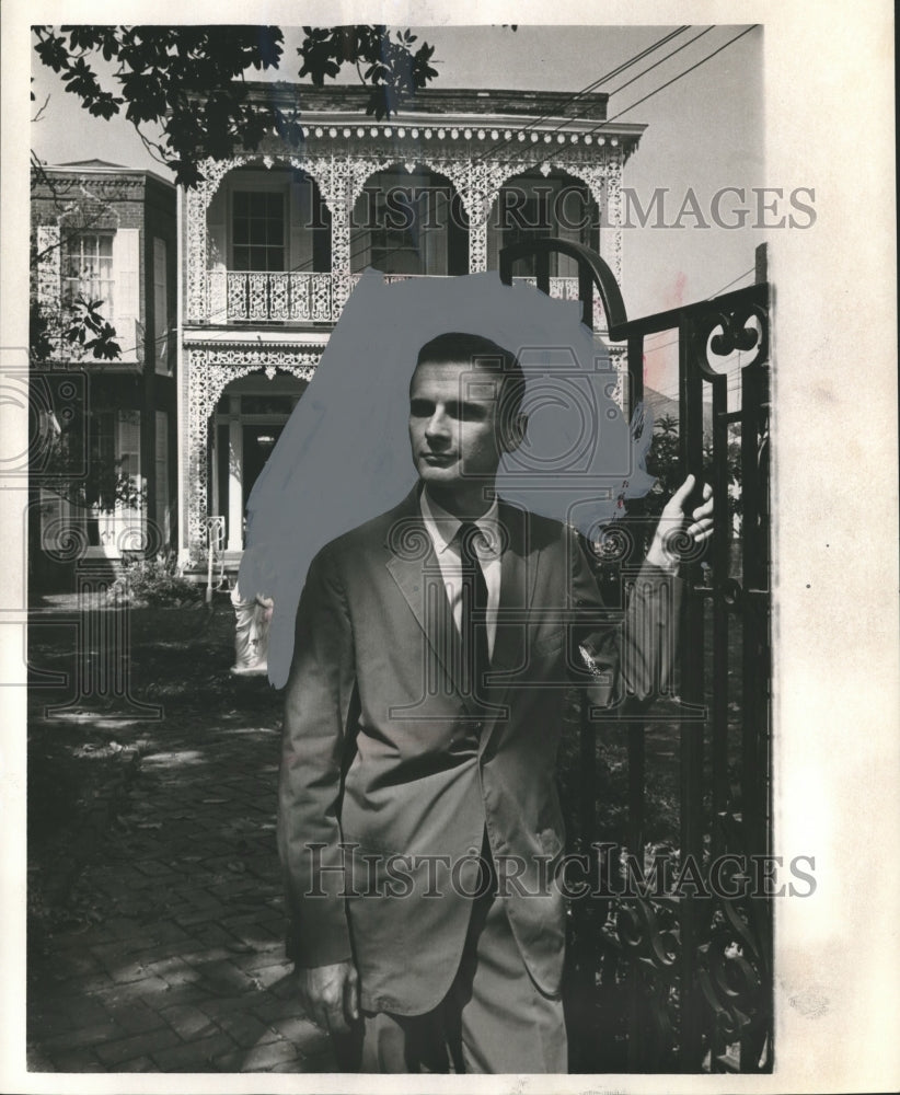 1962, John H. Friend Jr., Honorary Consul for Peru at Mobile, Alabama - Historic Images