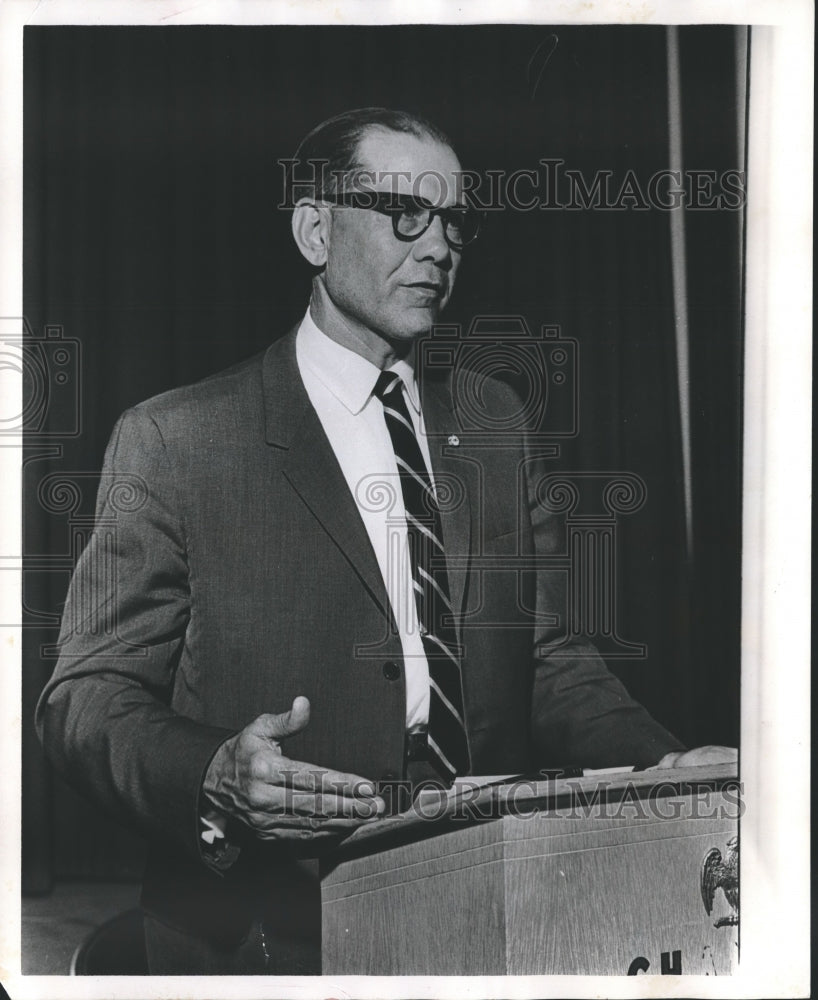 1966 Press Photo General E. M. Friend of Birmingham, Alabama - abno02550 - Historic Images