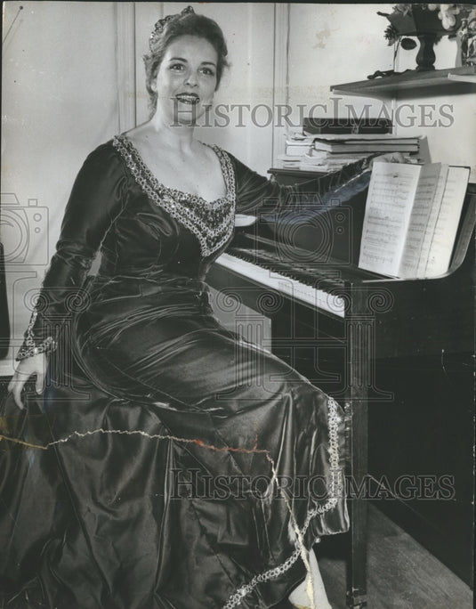 1961, Betty Jo Harmon, Alabama Singer - abno02577 - Historic Images