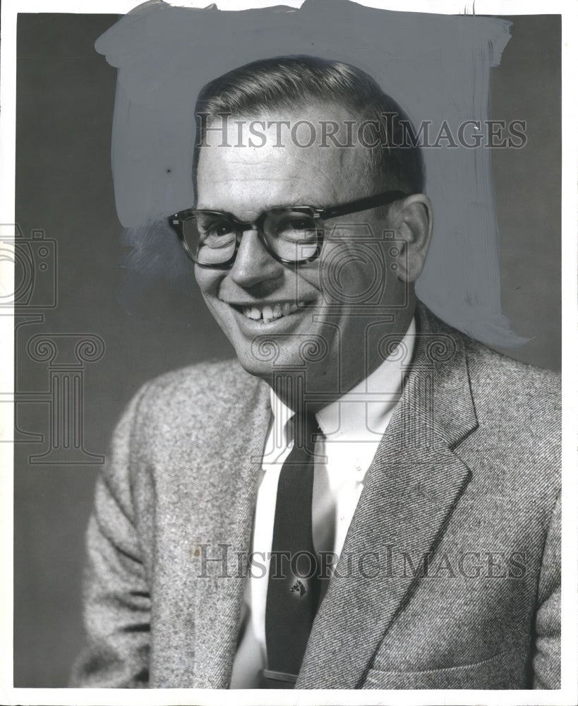 1960 Press Photo Thomas Weaver, Executive of Tennessee Coach and Iron Division - Historic Images