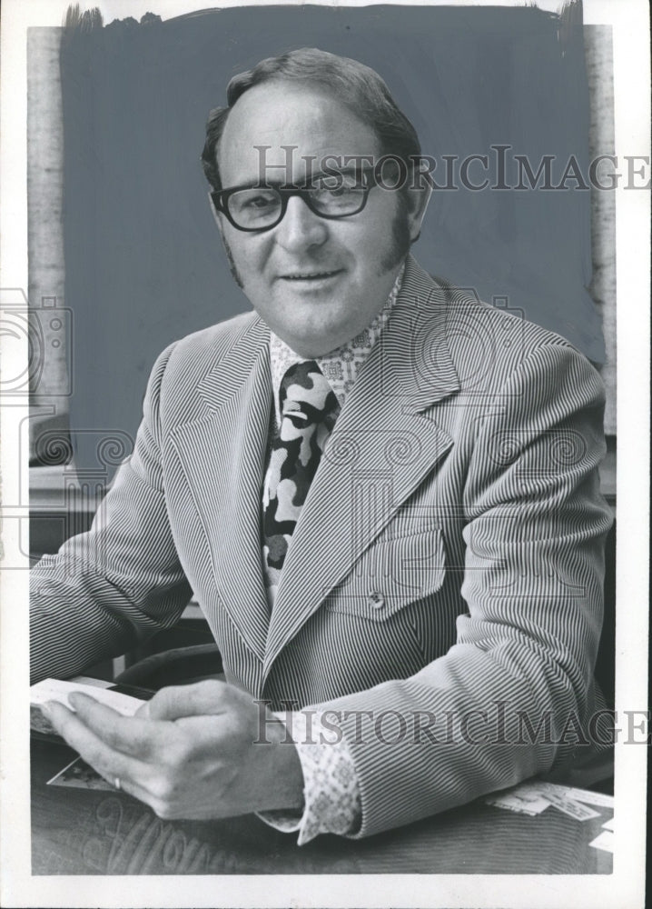 1971, Bob Burroughs, Samford University Faculty Member - abno02686 - Historic Images