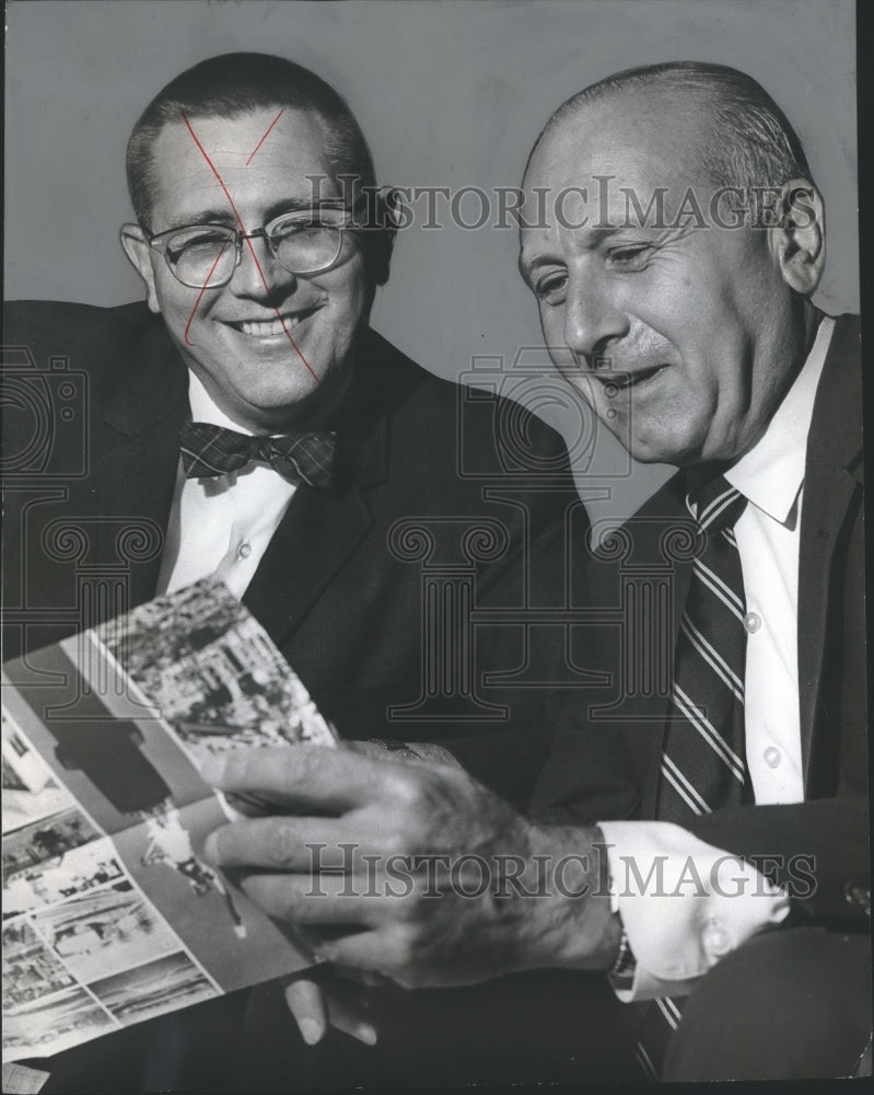 1966, Dental Genetics Dr. Witkop, Left, in Birmingham, Alabama - Historic Images