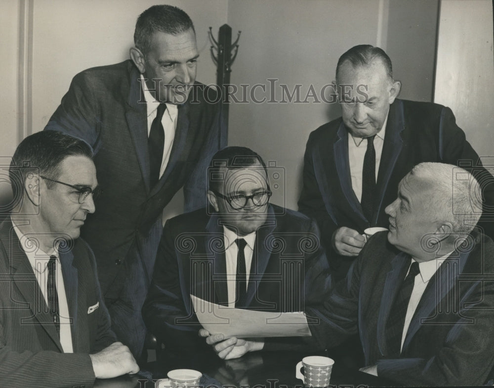 1961 Dr. Robert C. Berson, Dean, Medical College of Alabama &amp; others - Historic Images