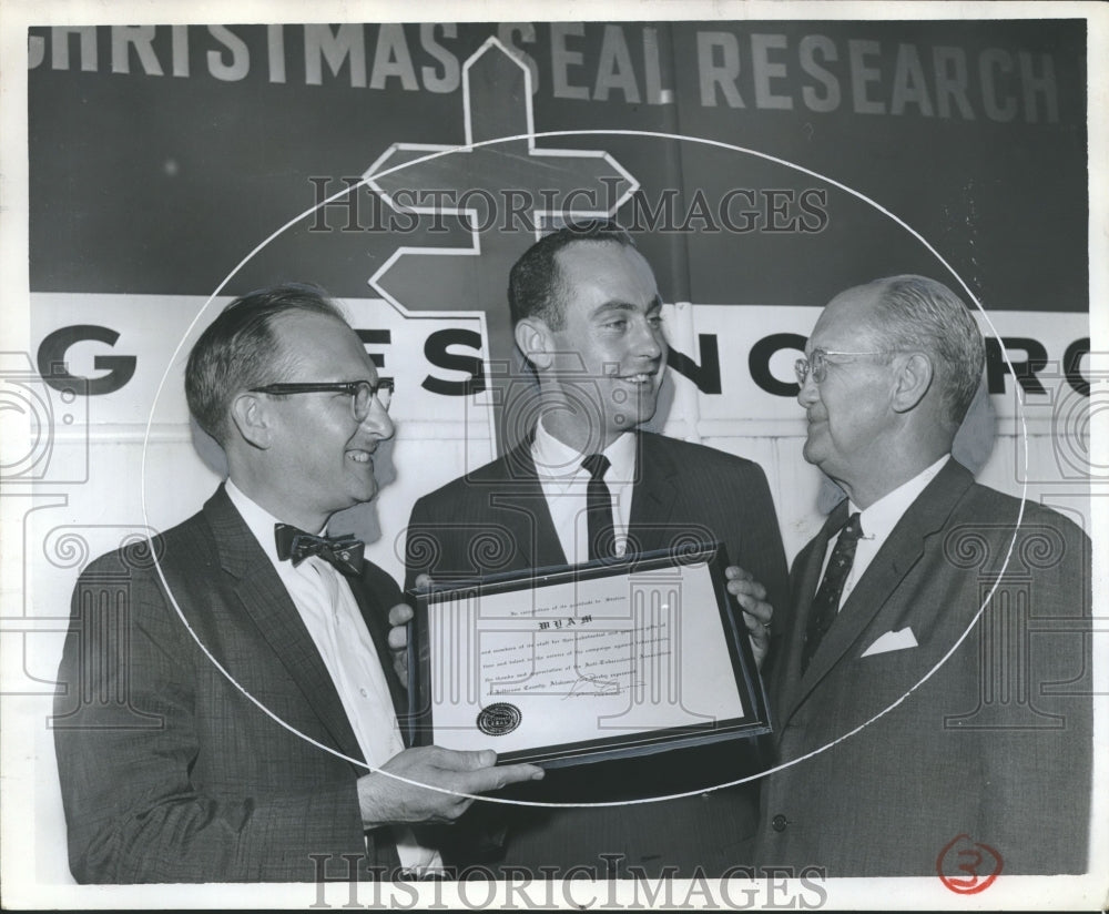 1961, Dr. A. J. Viehman, Hal Hodgens & Marcus T. McClellan, Jr. - Historic Images