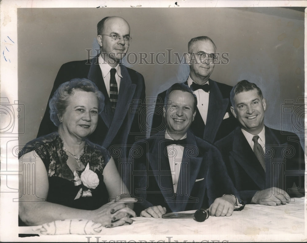 1953 Press Photo Delegates to Southern Business Education Association Convention - Historic Images