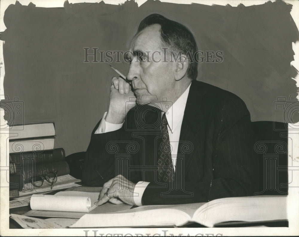 1940, Congressman William Bankhead at his desk - abno03007 - Historic Images