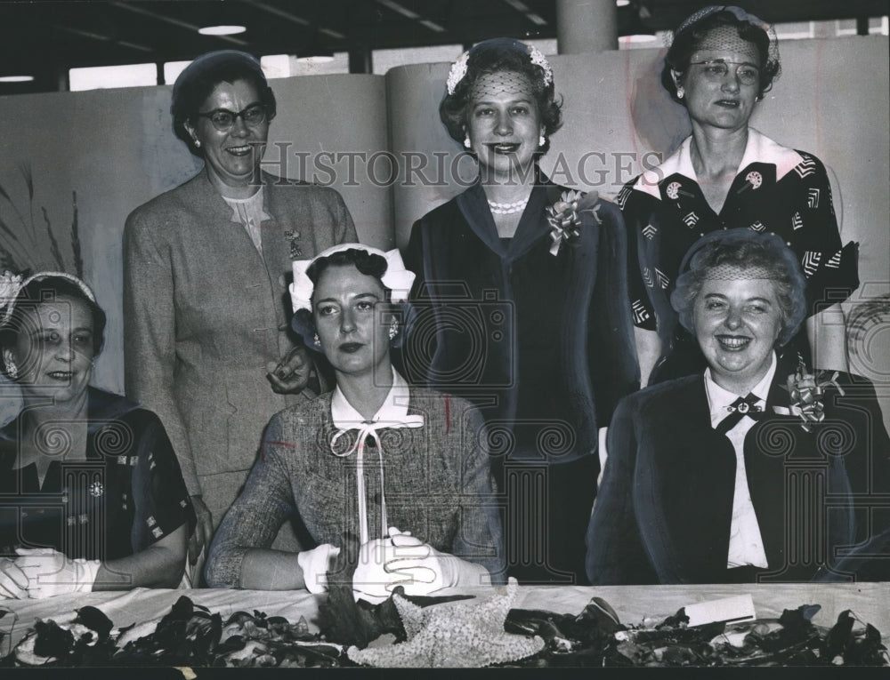 1954, American Association of University Women at workshop, Alabama - Historic Images