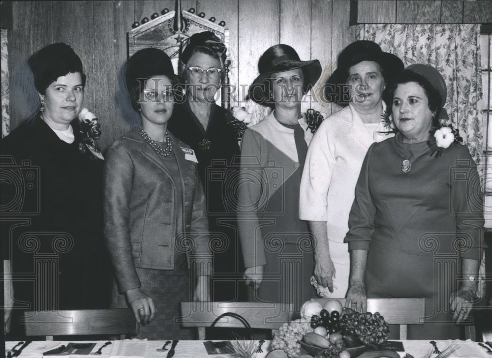 1967, Cherokee County Federation of Women&#39;s Club members, Alabama - Historic Images