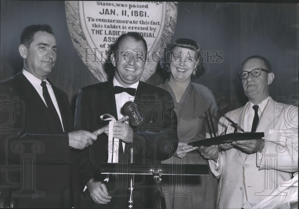 1955, Alabama House Speaker Rankin Fite Receives Gifts at Session End - Historic Images