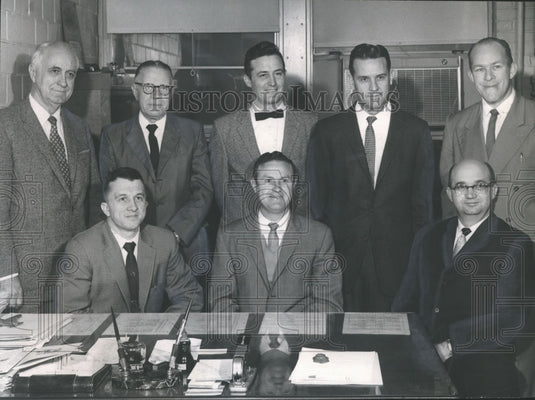 1960, Will Bancroft & board of judges for general Gorgas Scholarships - Historic Images