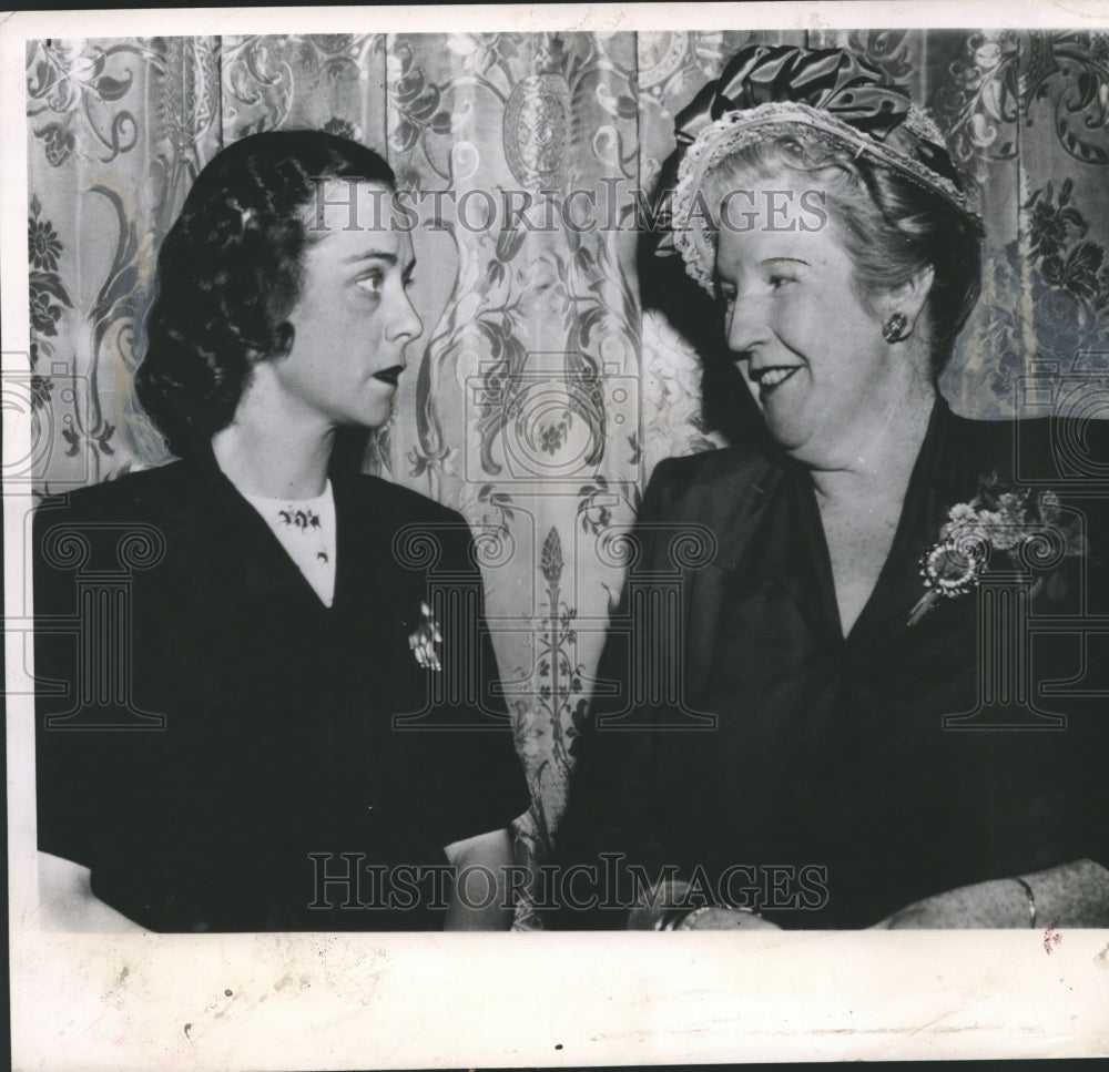 1948 Dorothy Vredenburgh, Mrs. D. Hay, political party secretaries - Historic Images