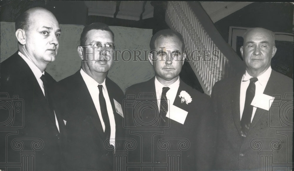 1962 Press Photo Alabama Governor John Patterson with others at mansion luncheon - Historic Images