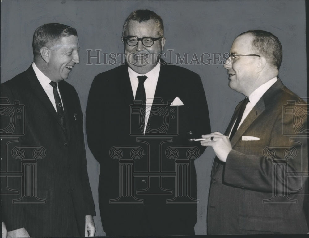 1962 Press Photo Tennessee Valley Authority board members meet in Decatur - Historic Images