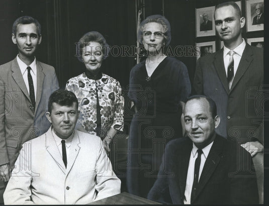 1963, Jefferson County Teachers Association's new officers, Alabama - Historic Images