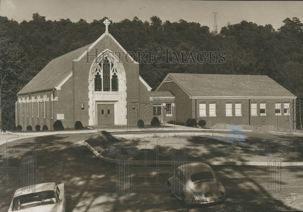 Press Photo Valley Christian Church, Exterior, Birmingham, Alabama - abno03379 - Historic Images