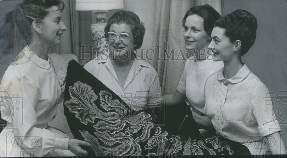 1964 Press Photo Ballet Guild Inspects Costumers, Alabama - abno03466 - Historic Images