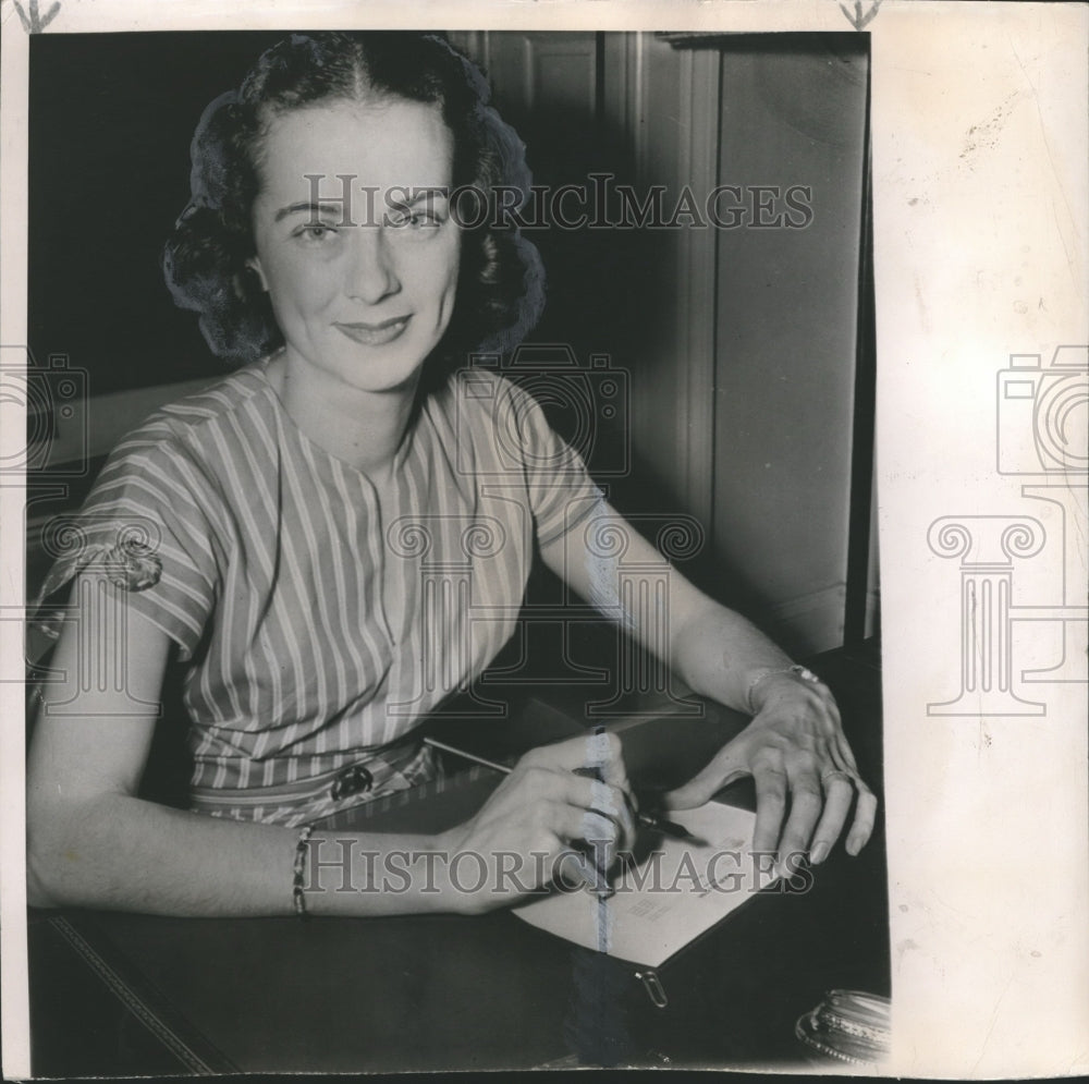 1948, Dorothy Vredenburgh, Secretary of Democratic National Committee - Historic Images