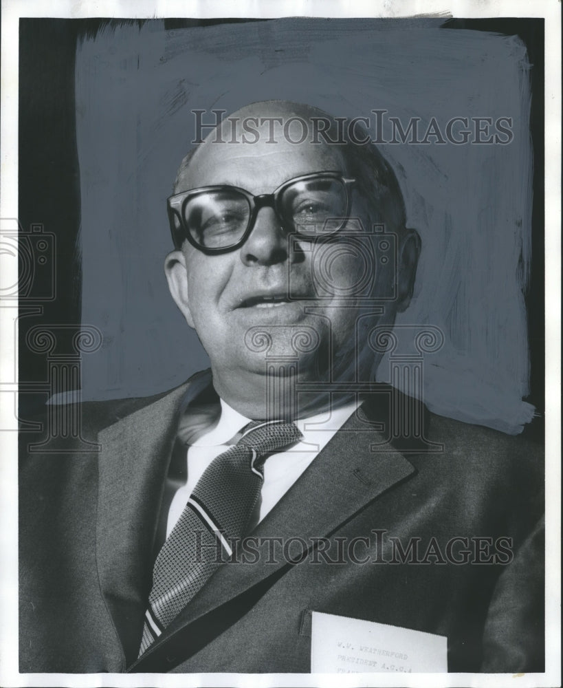 1969, Franklin County Probate Judge W. W. Weatherford - abno03617 - Historic Images