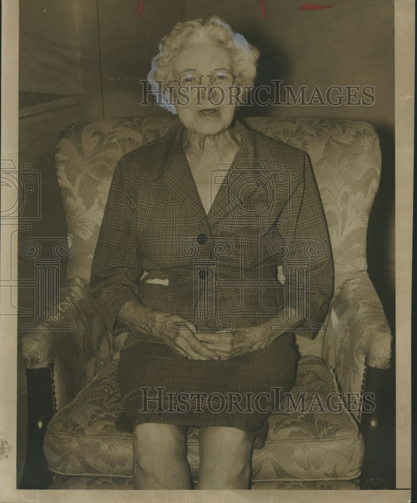 1963, Mrs. Mae Wallace, Grandmother of Governor George C. Wallace - Historic Images