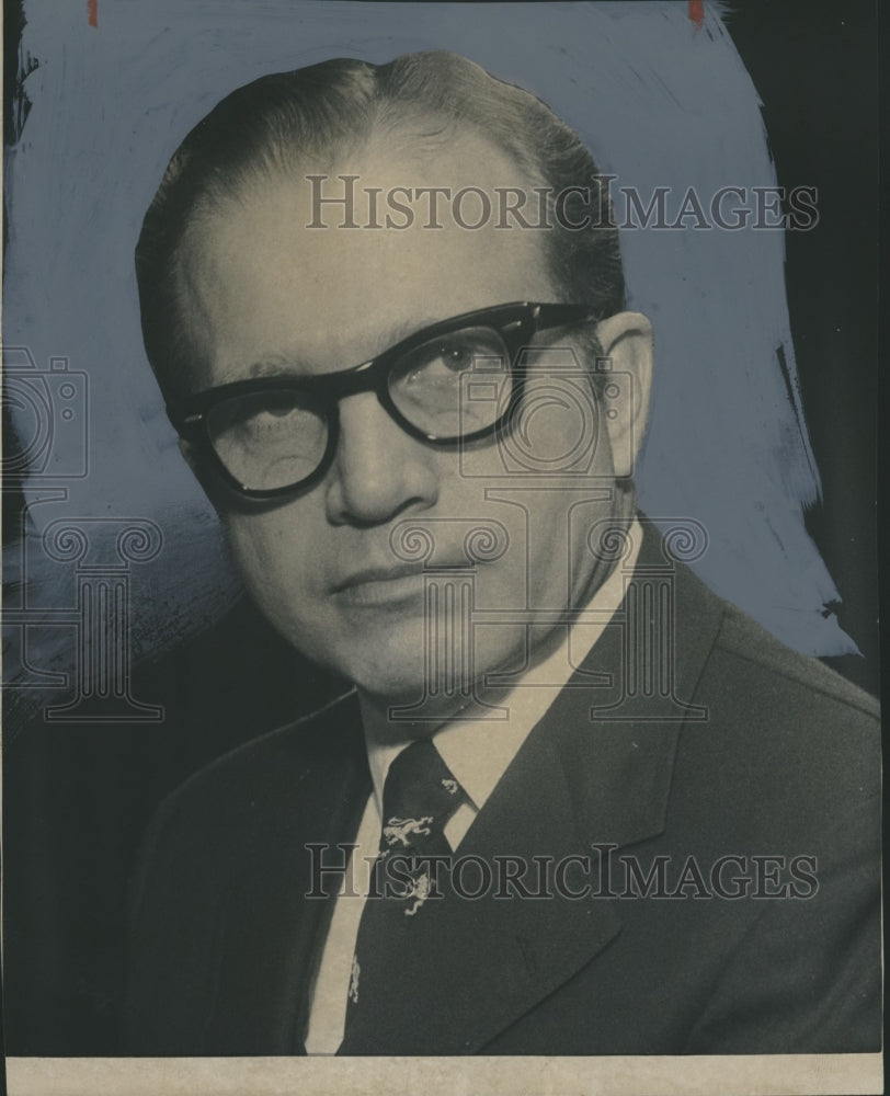 1970 Press Photo Doctor J. Herbert Gilmore, clergyman - abno03786 - Historic Images