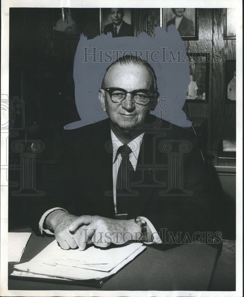 1972 Press Photo M. D. "Pete" Gilmer, commissioner of agriculture - abno03796 - Historic Images