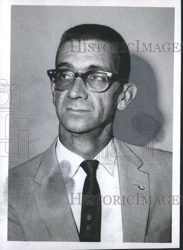 1968 Press Photo Albert Gilland, Brighton Candidate, Alabama - abno03801 - Historic Images