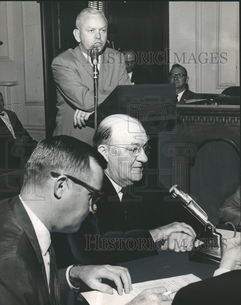 1965 Press Photo Representatives Alton Turner and E.A. Grouby of Alabama - Historic Images