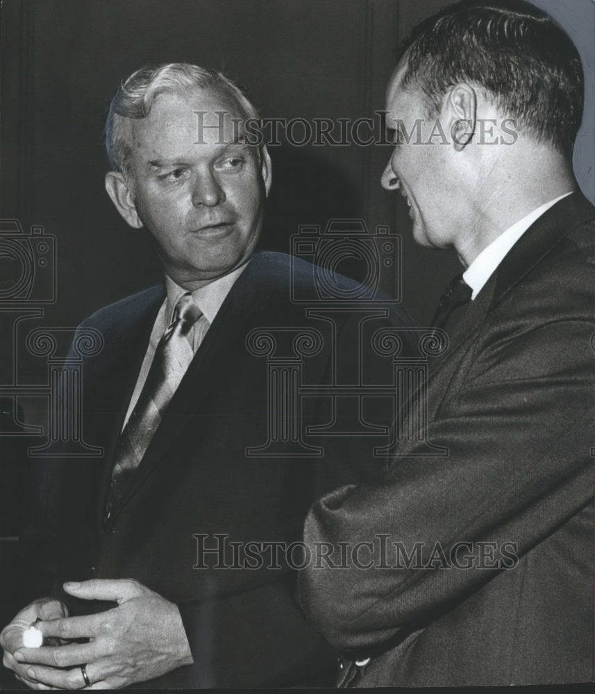 Press Photo Alabama Politicians Alton Turner and Richard Dominick - abno03871 - Historic Images