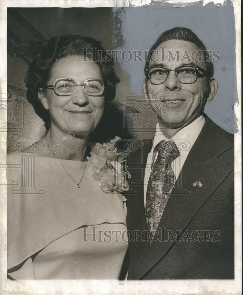 1976, Mrs. Beaveret, John Godwin, Eastern Area Chamber Of Commerce - Historic Images