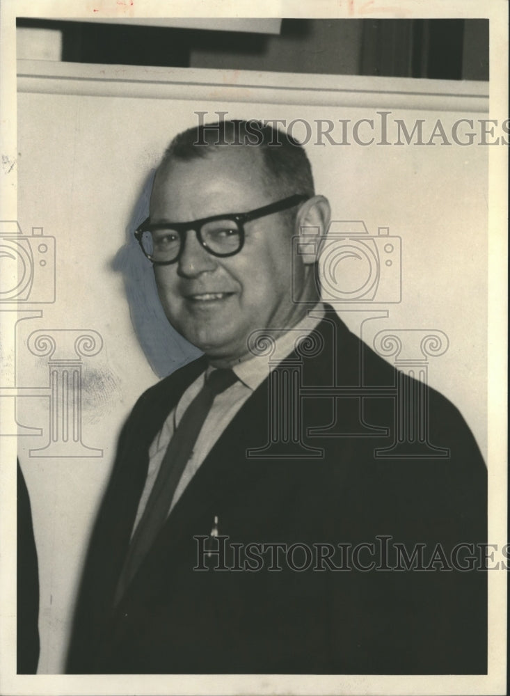 1963 Press Photo Roswell Falkenberry, Newspaperman of Selma, Alabama - abno04155-Historic Images